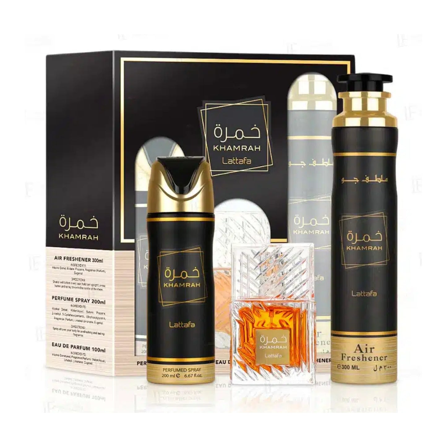 Pack Khamrah Lattafa Perfumes